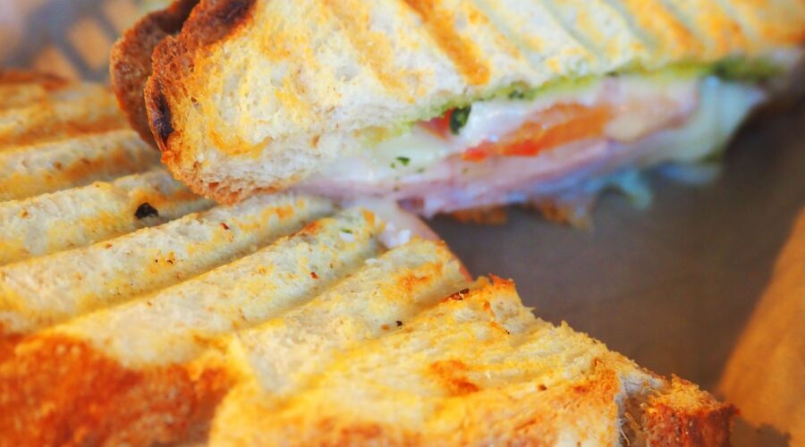 Toasted Sandwich with ham and cheese Japanese Food At Home